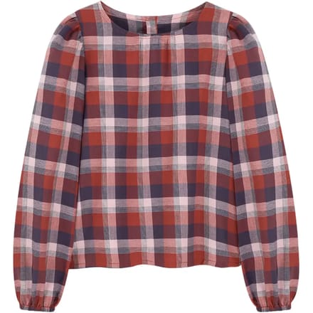Meisjesblouse Kids on the Moon Berry