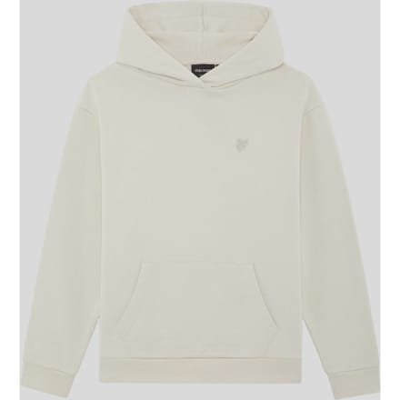 Lyle & Scott Heavy Weight Drop Shoulder Hoodie voor jongens - Wit