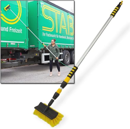 Telescopische Autowasborstel voor Auto, Caravan, Boot en Meer