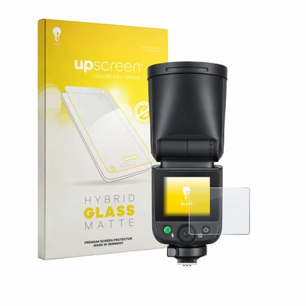 upscreen - Screenprotector voor Godox V1 mid - Folie Beschermfolie Beschermglas matte