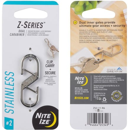 Nite Ize Z-Series Karabijnhaak Zilver #2