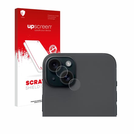 upscreen - Screenprotector voor Apple iPhone 15 Plus (ALLEEN Camera Lens) - Folie Beschermfolie transparant