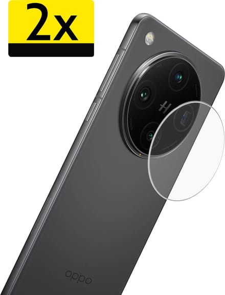 Camera Lens Protector - Geschikt voor OPPO Find X8 - 2 Stuks - Camera Screenprotector - Beschermglas - Gehard Glas - Tempered Glass - Screen Protector