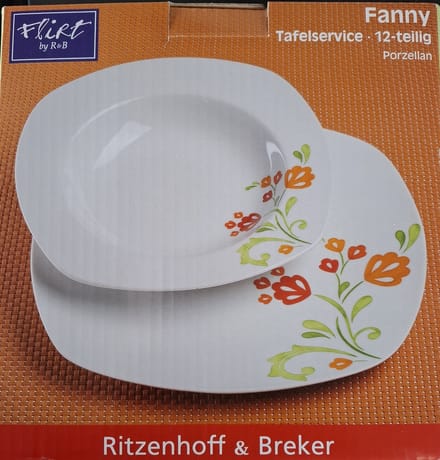 Ritzenhoff & Breker Fanny eetservies 12 delig porselein