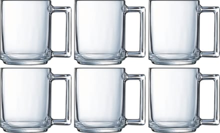 Luminarc - A La Bonne Heure Theeglas - Theebeker - 25 cl - 6 Stuks