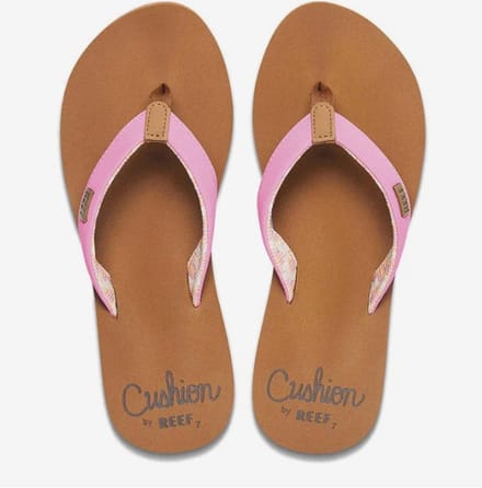 Reef Cushion Sands Teenslippers - Zomer slippers - Dames - Wit - Maat 38,5