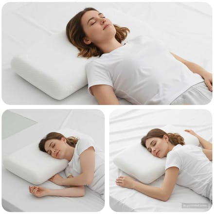 vidaXL - Slapen - kussen - 74 - x - 39 - x - 13 - cm - Medium - Traagschuim - Wit