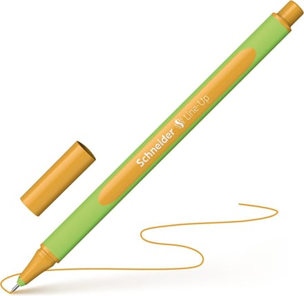 Schneider fineliner - Line-Up - lijnbreedte 0,4mm - vulcan-yellow - S-191013