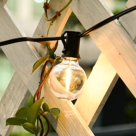 6 losse G40 LED lampen voor Homezie lichtsnoer