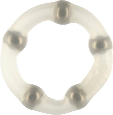 Seven Creations - Robotic Beaded - Cockring - Transparant