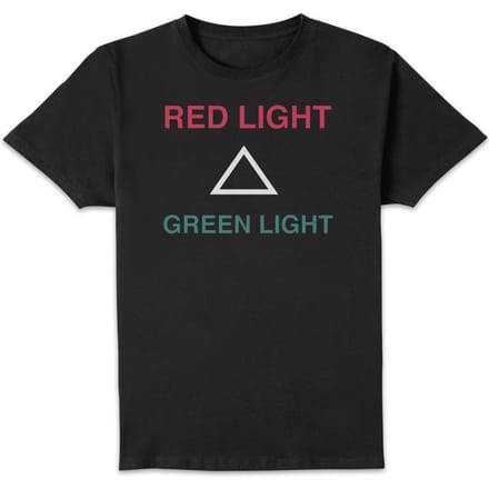Squid Game RED LIGHT GREEN LIGHT Men's T-Shirt - Zwart - 5XL
