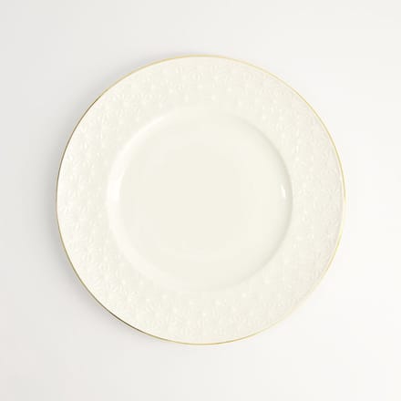 Tokyo Design Studio - Nippon White Gold Rim Bord - Star - 23 cm