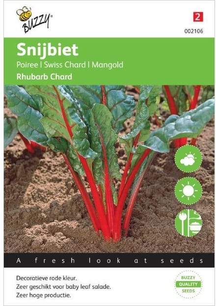 Buzzy® Bieten Red Chard Micro Leaf
