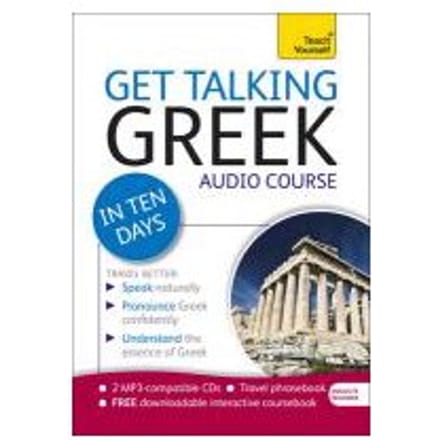 Get Talking Greek In Ten Days Beginner Audio Course - Hara Garoufalia-Middle