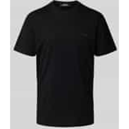 T-shirt met labeldetail