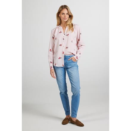 DIDI Dames Blouse Sarina Pink stripe maat 46