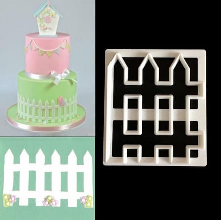 Ardran & Tookar Fondant tuinhek uitsteekvorm - Kunststof
