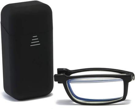 Opvouwbare Leesbril met Anti-Blauw Lichtfilter en Harde Etui
