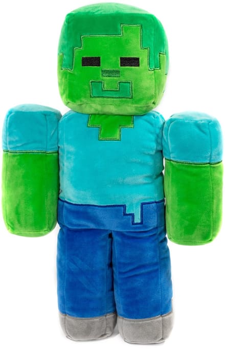 Minecraft Sierkussen 3D Zombie -50 cm - Polyester