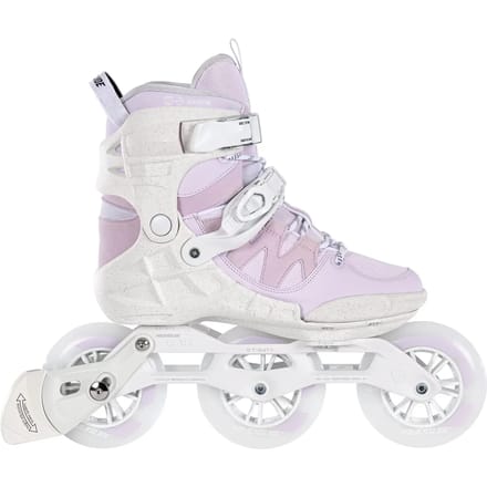 Powerslide Inline Skates Phuzion Argon 110 Softboot 83a Wit/roze Mt 40