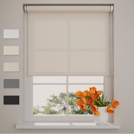 Rolgordijn Easy Lichtdoorlatend - Sand - 95 x 190 cm