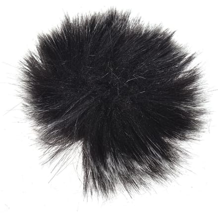 Furry Outdoor Microfoon Windscherm Muff Mini Lapel Lavalier Microfoon Windscherm 1 pc