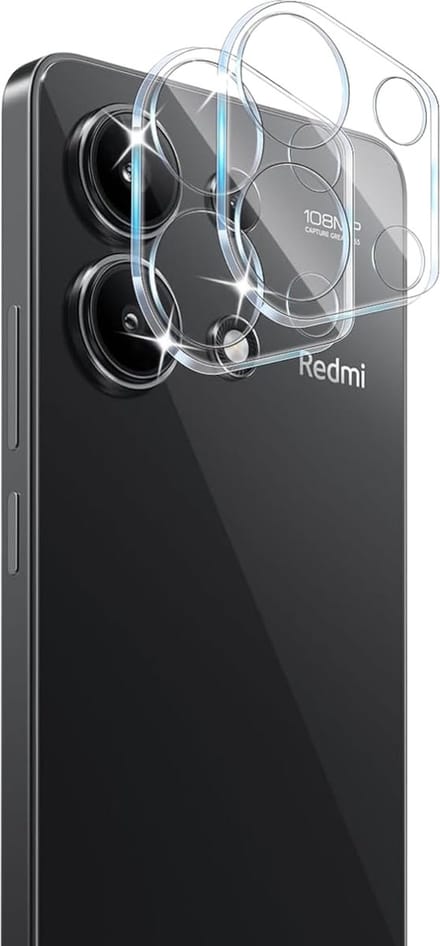 Camera Protector voor Xiaomi Redmi Note 13 4G - 2 stuks van glas Transparante glazen