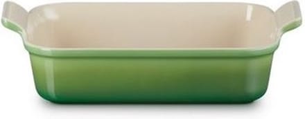 Le Creuset Ovenschaal 19 cm - 1,1 L - Aardewerk - Bamboo - Rechthoek