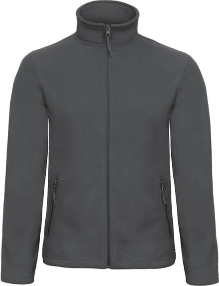 B&C Id.501 Fleece Jacket CGFUI50 - Dark Grey - S