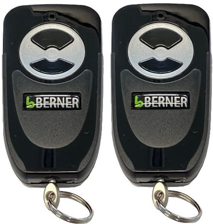 2 stuks Berner BHS121 Handzender 2-kanaals 868Mhz