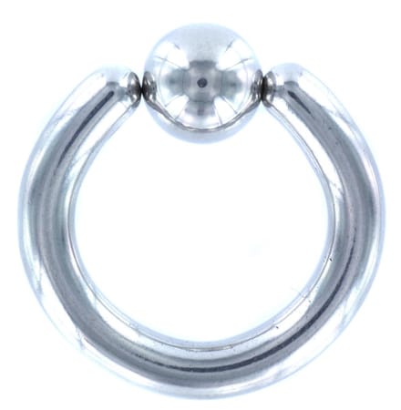 Piercing ball closure ring 2x11x4 - zilver - LMPiercings