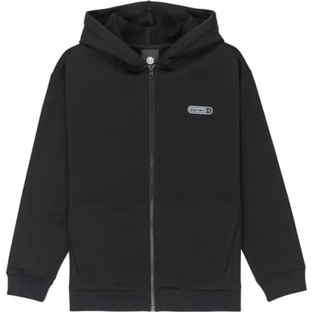 Element Capsule Rain Sweatshirt Met Rits Zwart 16 Years Jongen