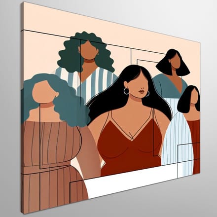 Kunstprint | Wanddecoratie | Canvas | 40 × 40 cm