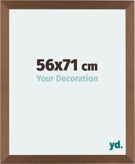 Your Decoration - Fotolijst 56x71 cm - MDF - Koper Decor - Mura