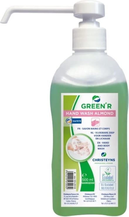 Green'R Hand Wash Almond 500 ml - Vloeibare zeep