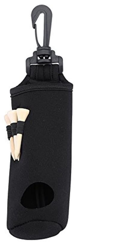 Golfbaltas met clip en accessoires - Draagbare tas voor golfthee en ballen