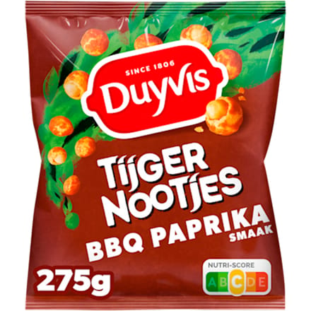 Tijgernootjes bbq paprika