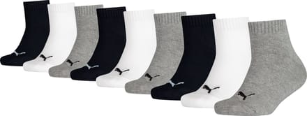 Puma - Kids Sokken in kwartlengte - 9 Pack - Maat 35-38