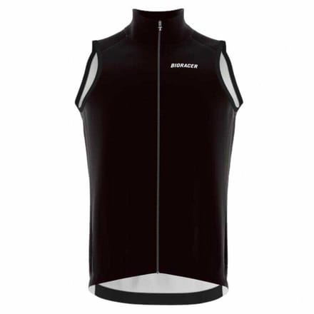 BIORACER Icon - Wind Body Tussenseizoen - Heren - Eclipse Zwart - Winddicht & Thermisch - Maat XL