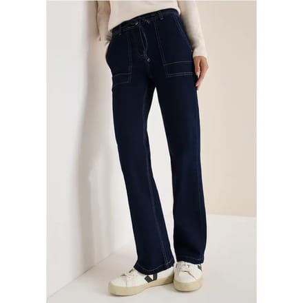 Uitgerolde Bootcut jeans