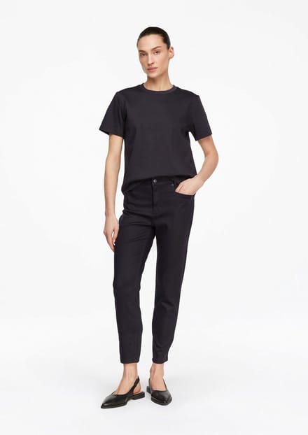 Enkellange chino broek voor dames COMMA Stretch