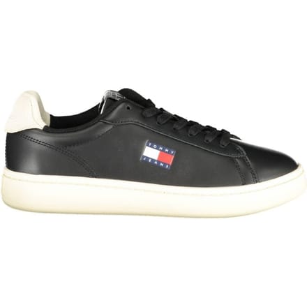 Tommy Hilfiger Zwarte Polyurethaan Dames Sneaker