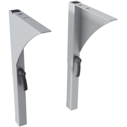Pressalit Care Matrix wall brackets for washbasin, height adjustable R2015182