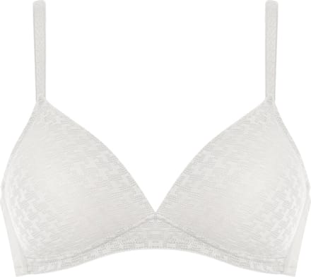 Naturana - Soft bh met pied de poule patroon - 5665 - Ecru - 85A
