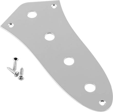 Fender 992057100 Chrome Control Plate voor Jazz Bass®
