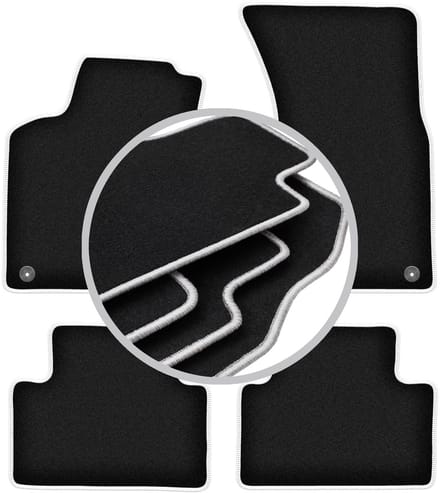 CARLUX-SILVER automatten voor: Porsche Macan SUV (2013-)