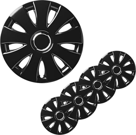 ProPlus Wieldoppen Set - Ø 14 inch - Aura - Zwart - 4 stuks