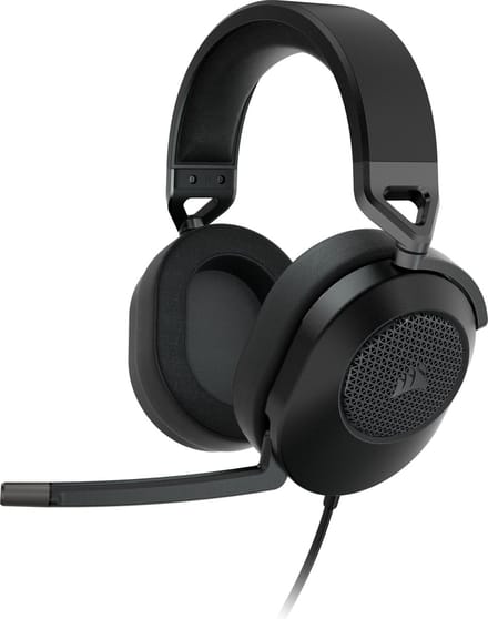 Corsair HS65 Surround Gaming Headset - Carbon - 7.1 Surround - 3,5 mm