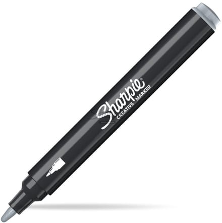 Sharpie acrylmarker met ronde punt, koelgrijs