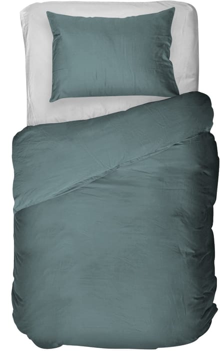 Kayori Kiyo Dekbedovertrek Tencel - 140x200-220 + 1 sloop - Eenpersoons - Petrol